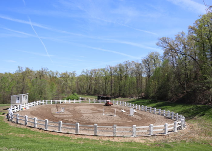 track field for horses | bannon woods vet hospital